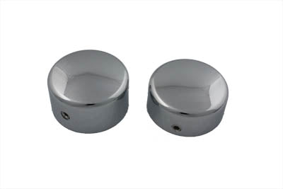 42-0686 - Swingarm Dome Cover Set Chrome by V-Twin