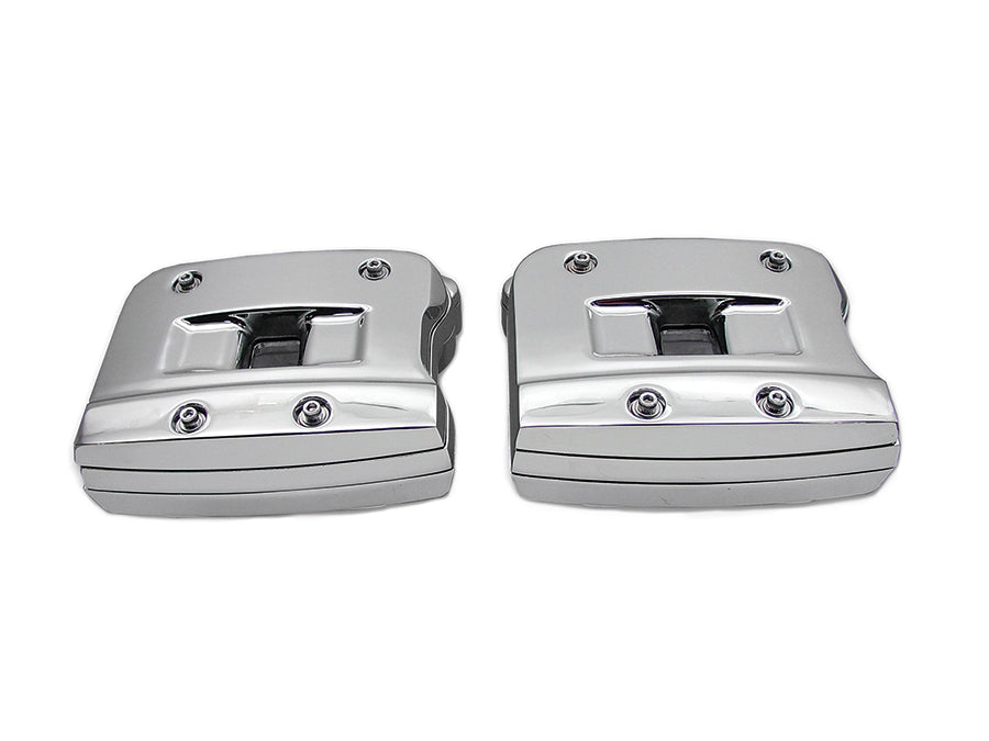 42-0754 - Chrome Rocker Box Cover Set by V-Twin