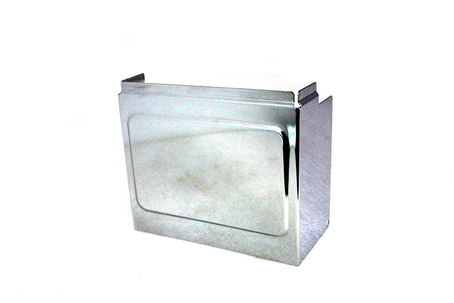 42-0770 - Battery Side Cover Chrome for AGM Battery by V-Twin