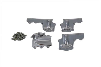 42-0863 - Replica Rocker Arm Cover Set Chrome by V-Twin