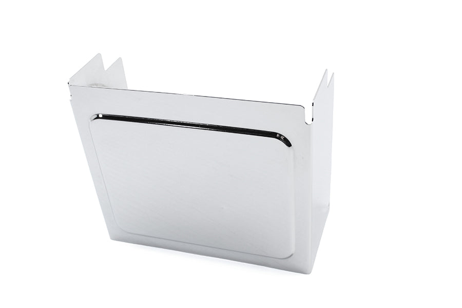 42-0882 - Battery Side Cover Chrome Embossed by V-Twin