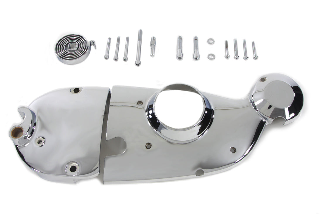 42-0894 - Chrome Cam and Sprocket Cover Kit by V-Twin
