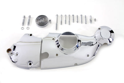 42-0895 - Chrome Cam and Sprocket Cover Kit by V-Twin