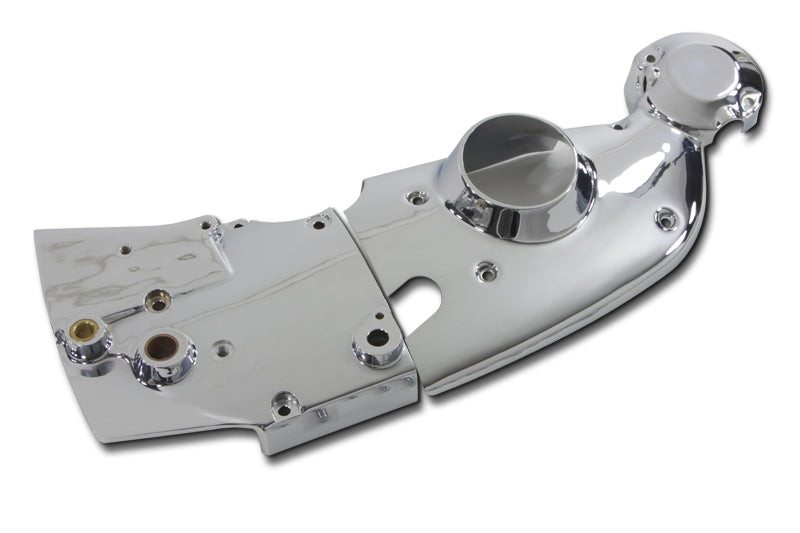 42-0914 - Chrome Cam and Sprocket Cover Kit by V-Twin