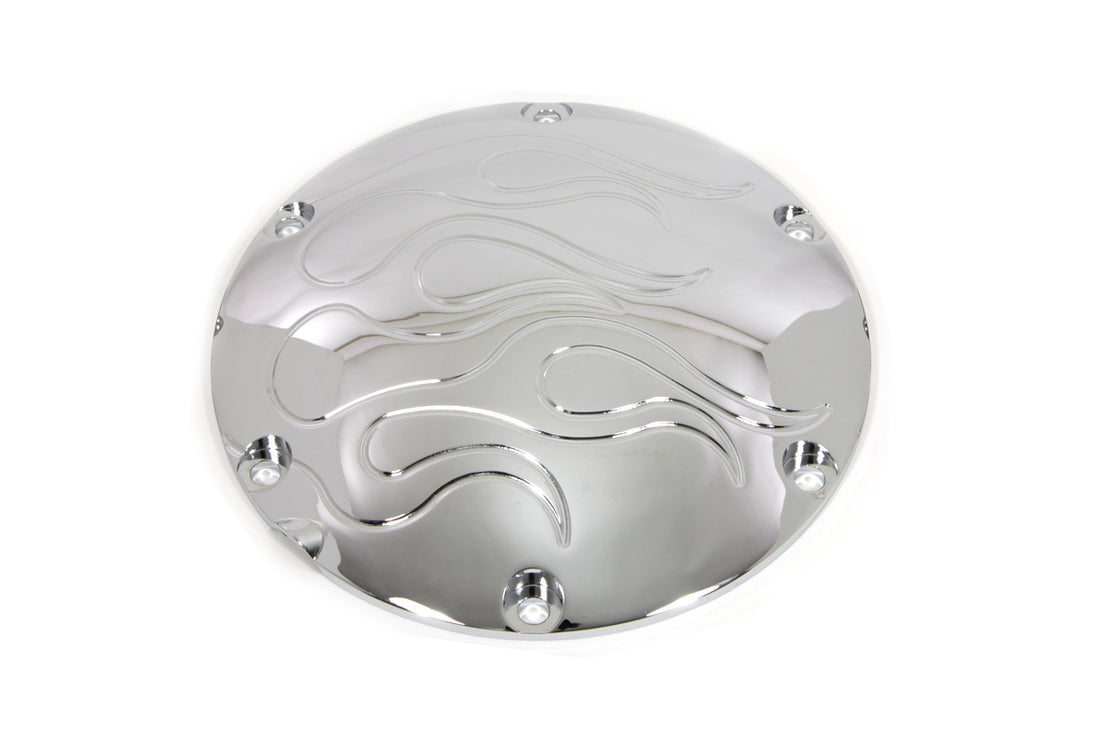 42-1017 - Flame Derby Cover Chrome by Sputhe