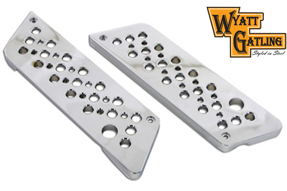 42-1097 - Wyatt Gatling Saddlebag Face Plate by V-Twin