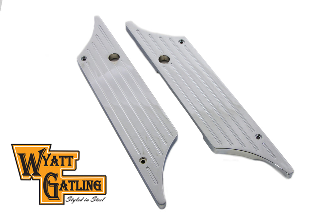 42-1104 - Wyatt Gatling Saddlebag Face Plate by V-Twin