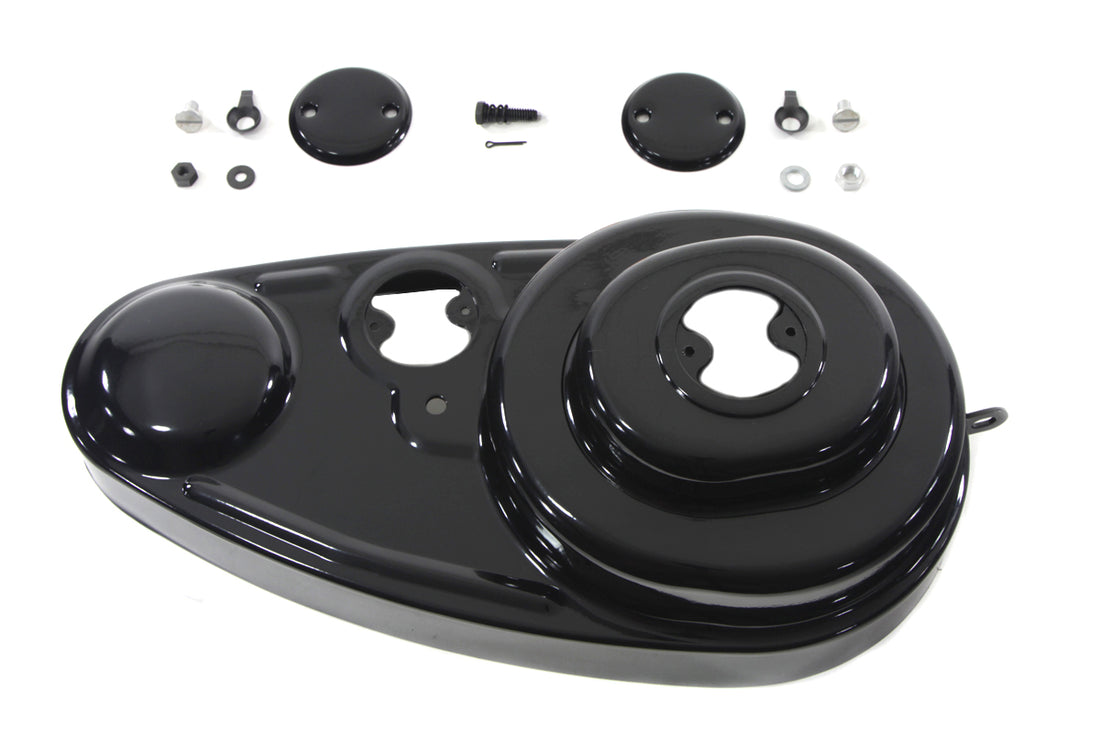 42-1114 - Black 45  Outer Primary Cover Kit by V-Twin