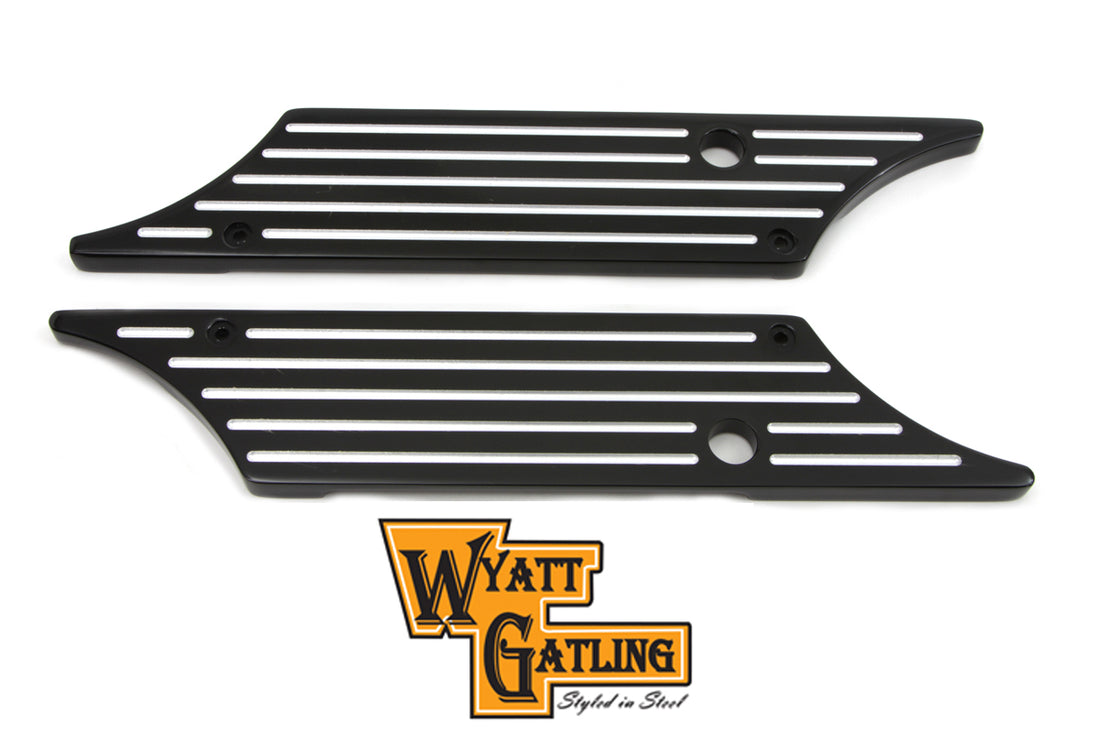 42-1126 - Wyatt Gatling Saddlebag Face Plate by V-Twin