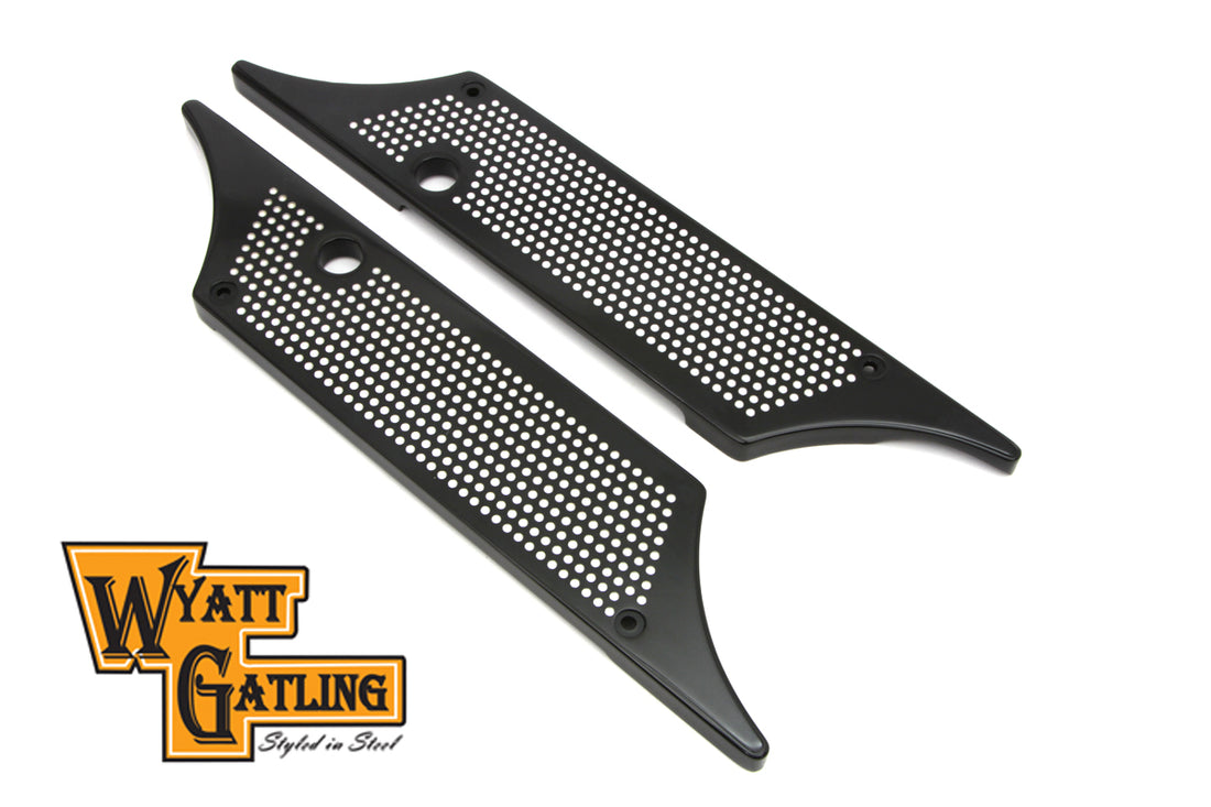 42-1163 - Wyatt Gatling Saddlebag Face Plate by V-Twin