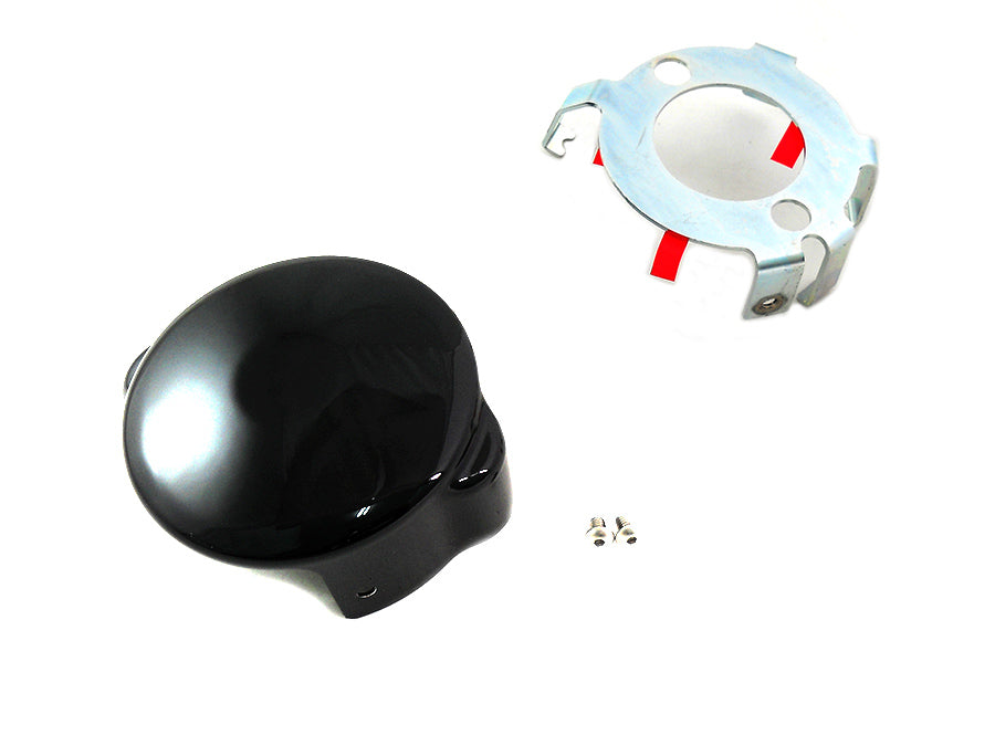 42-1167 - FLT Starter Motor End Cover Kit Black by V-Twin