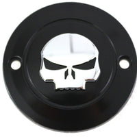 Skull Ignition System Cover 2-Hole Black