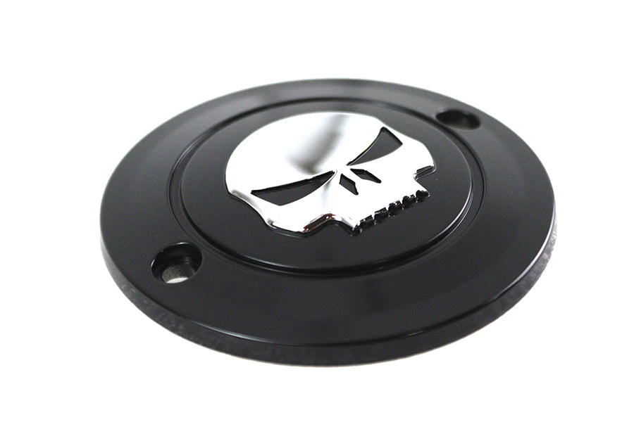 Skull Ignition System Cover 2-Hole Black