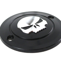 Skull Ignition System Cover 2-Hole Black