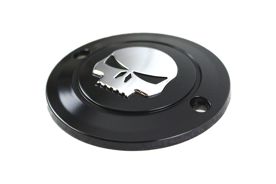 Skull Ignition System Cover 2-Hole Black