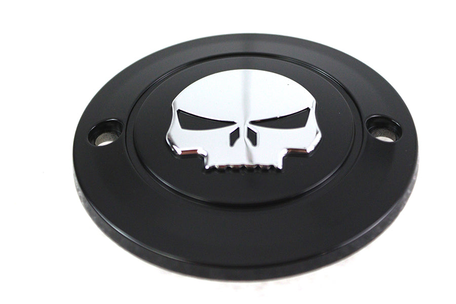 Skull Ignition System Cover 2-Hole Black