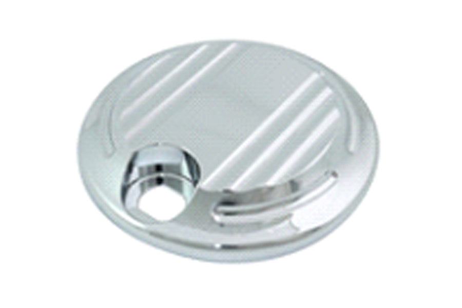 42-1208 - Fuel Tank Console Door Chrome by V-Twin