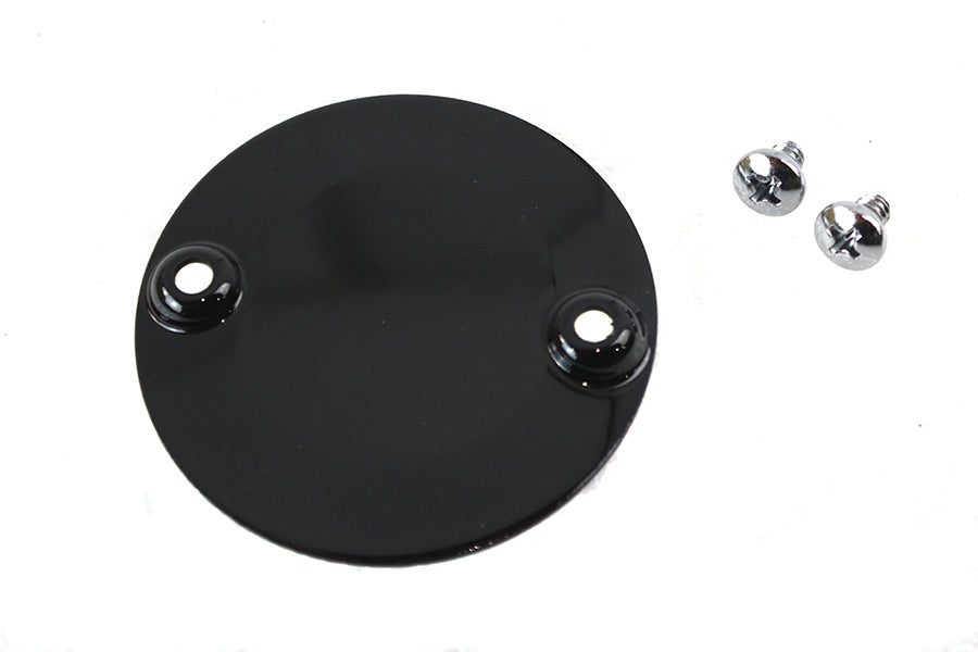 42-1229 - M8 Timer Cover Black by V-Twin