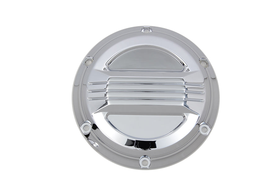 42-1374 - Chrome Air Flow Derby Cover by V-Twin