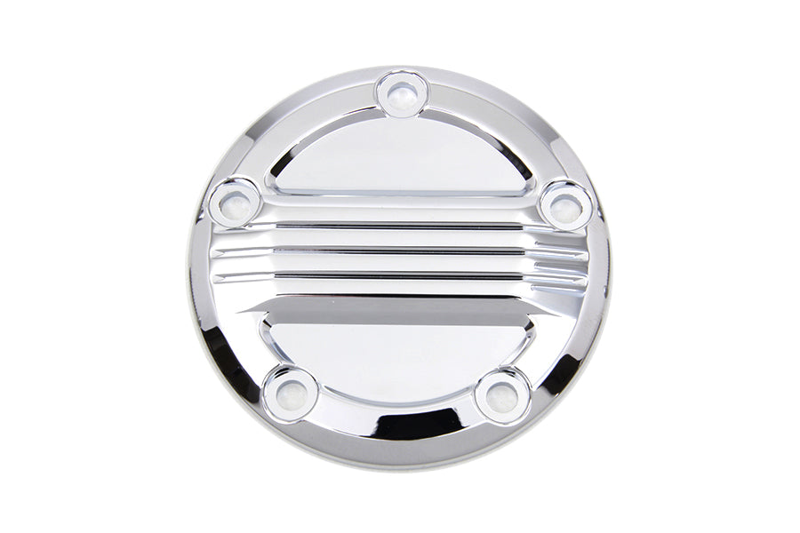 42-1381 - Chrome Air Flow Ignition System Cover by V-Twin