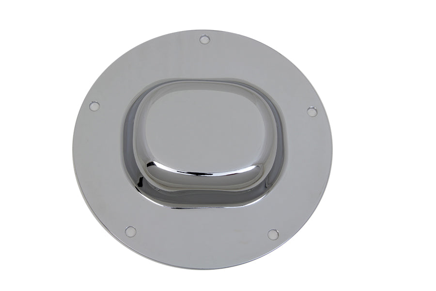 42-1387 - Chrome Nostalgic 5-Hole Derby Cover by V-Twin