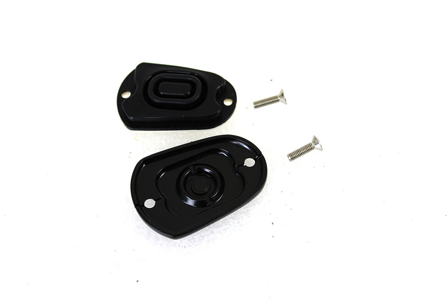42-1391 - Rear Master Cylinder Cover Black by V-Twin