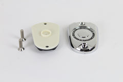 42-1392 - Rear Master Cylinder Cover Chrome by V-Twin