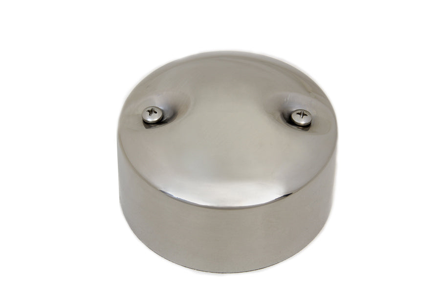 42-1522 - Stainless Steel Generator End Cover by V-Twin