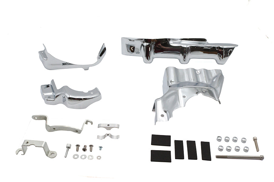 42-1770 - Transmission Interface and Inner Primary Cover Chrome by V-Twin