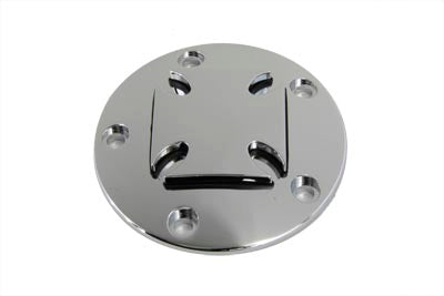 42-6055 - Maltese Ignition System Cover 5-Hole Raised Chrome by V-Twin