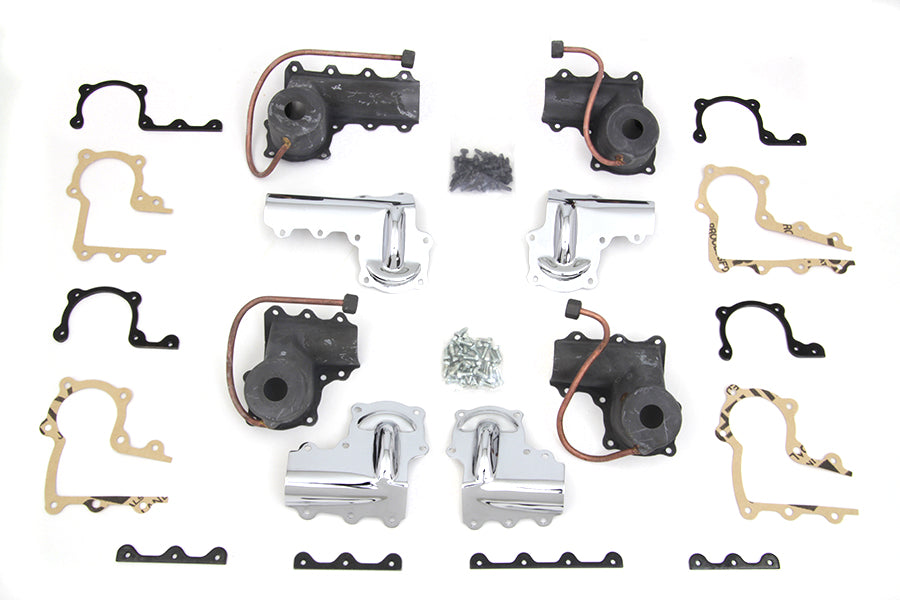 42-6175 - Lower Valve Spring Cup Set Parkerized by V-Twin