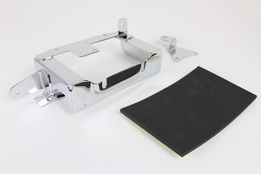 42-9127 - Chrome Battery Carrier by V-Twin