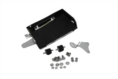 42-9910 - Chrome Battery Carrier Kit by V-Twin