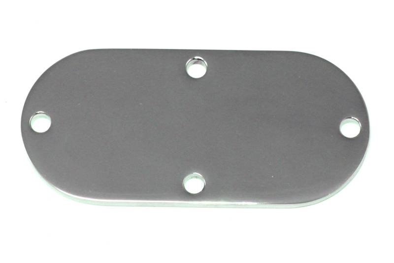 42-9927 - Oval Inspection Cover Chrome by V-Twin