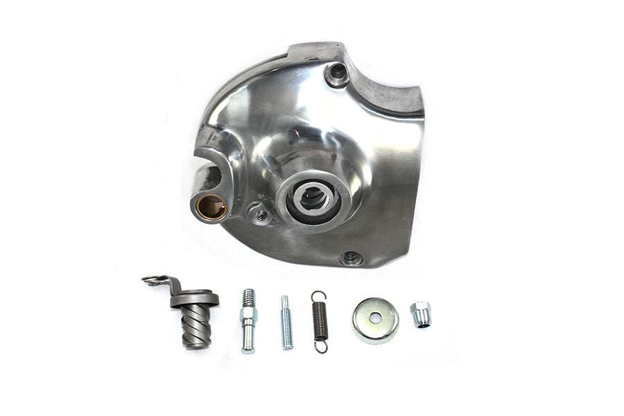 43-0114 - Kick and Electric Sprocket Cover Complete Polished by Motorshop