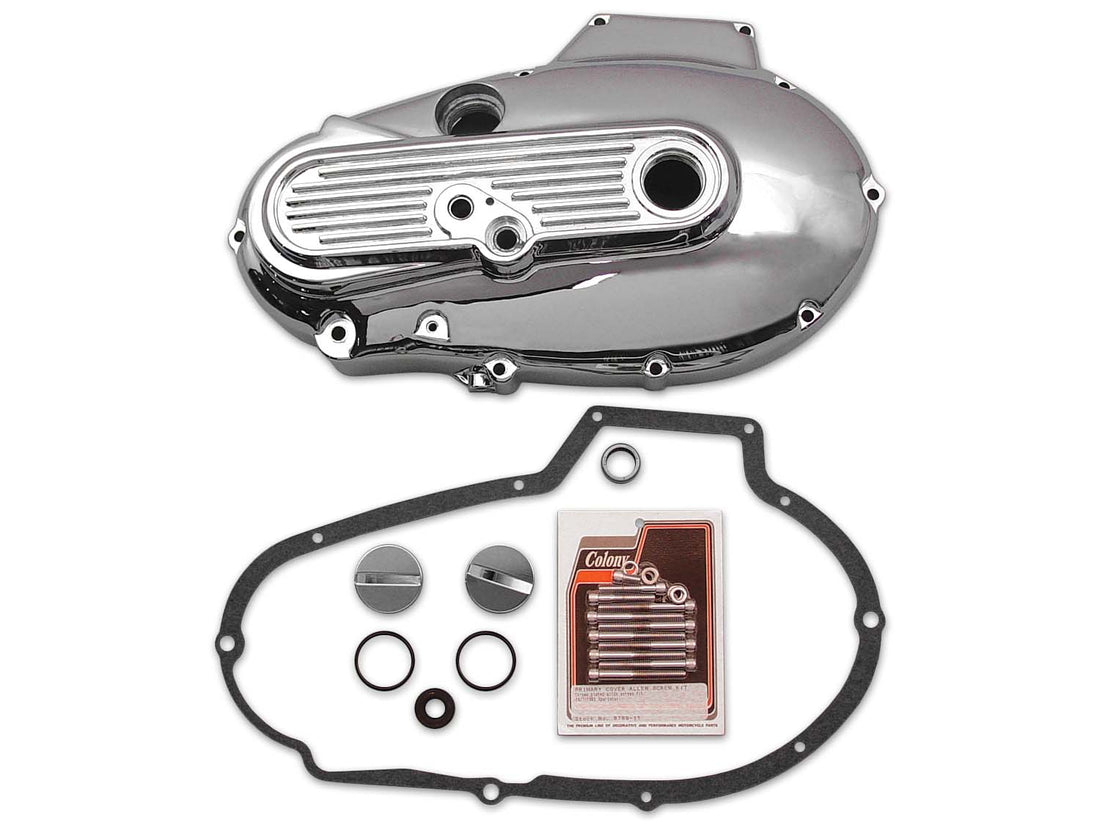 43-0254 - Alternator Chrome Primary Cover Kit by V-Twin