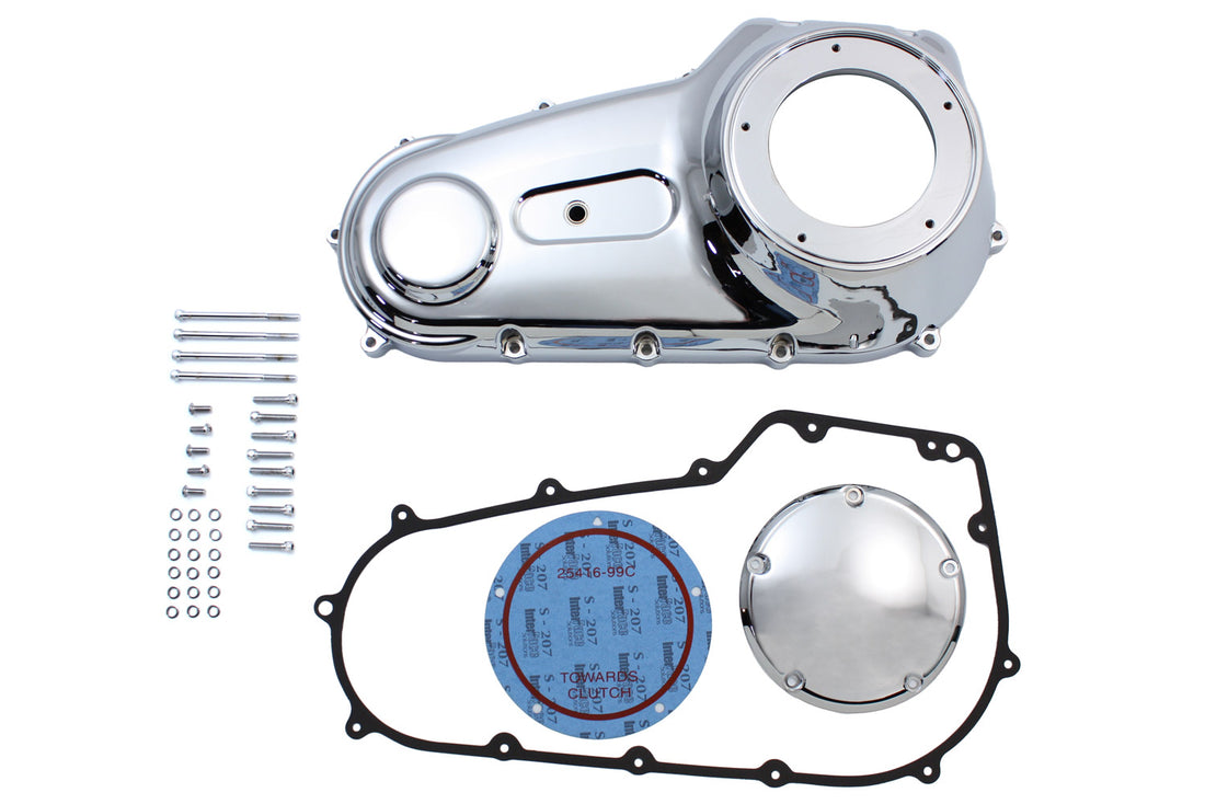 43-0288 - Chrome Outer Primary Cover Kit by Motorshop