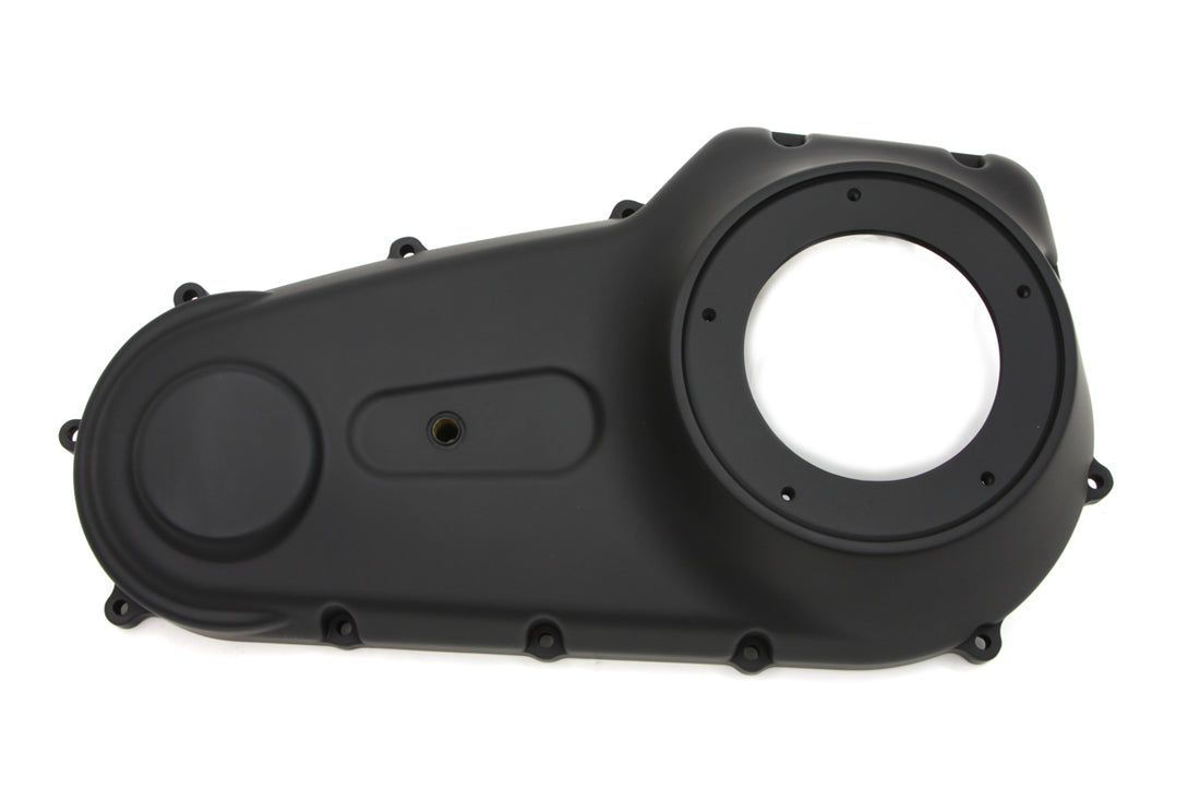 43-0373 - Outer Primary Cover Black by Motorshop