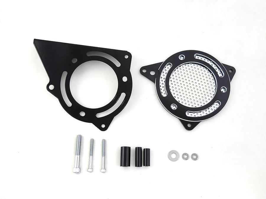43-0390 - Black XL Sprocket Cover by Motorshop