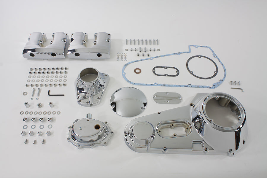 43-0506 - Chrome Engine Dress Up Kit by V-Twin