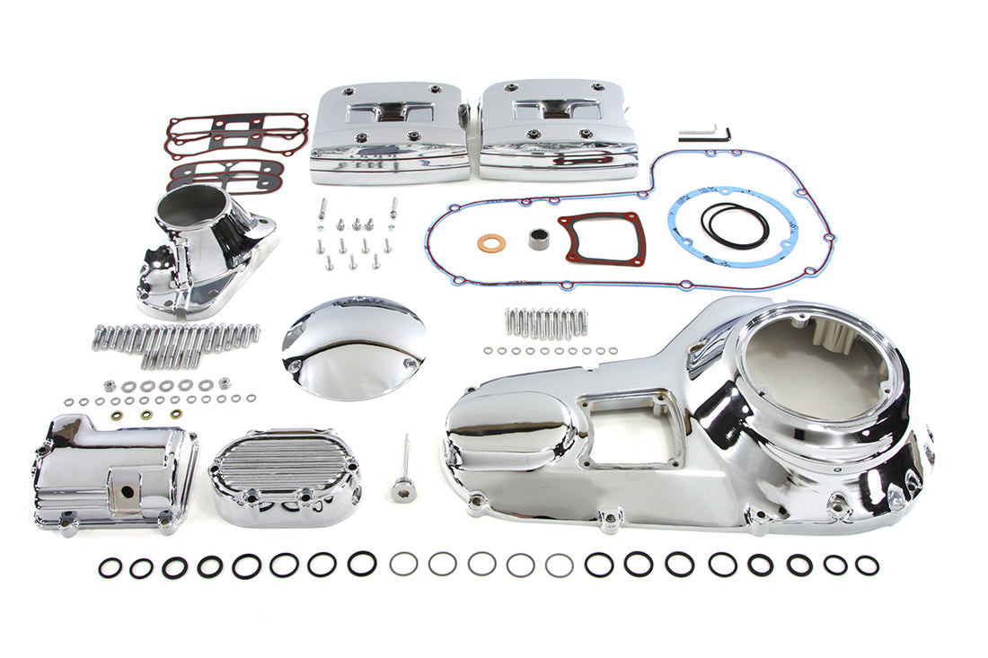 43-0515 - Chrome Engine Dress Up Kit by V-Twin