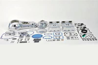 43-0536 - Chrome Engine Dress Up Kit by V-Twin