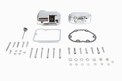 43-0792 - Transmission Side Cover and Top Cover Set Chrome by V-Twin