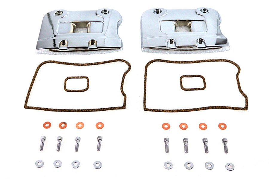 43-9128 - Top Rocker Box Cover Set Chrome by Volt Tech