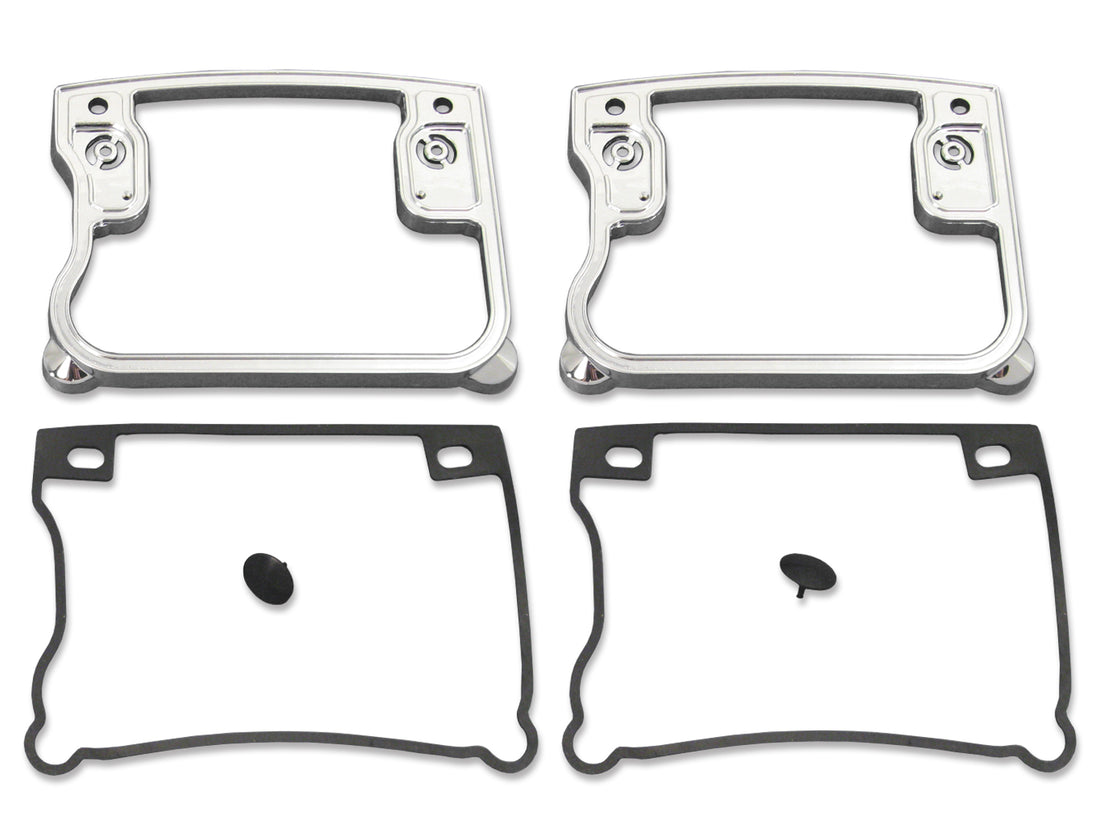 43-9169 - Rocker Box Cover D-Ring Set Chrome by Motorshop