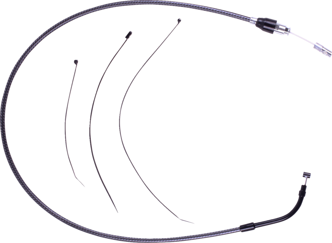 MAGNUM SHIELDING KARBONFIBR Quick Connect Upper Clutch Cable - 35" 7239HE
