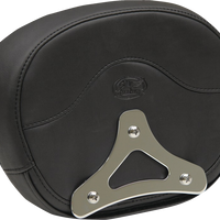 MUSTANG Deluxe Sissy Bar Pad - Black Stitch - FLT/FLH '23-'24 89015
