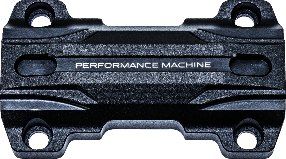 PERFORMANCE MACHINE (PM) Adapter - Gauge Relocation Kit - Black Ops® 0208-2196-SMB