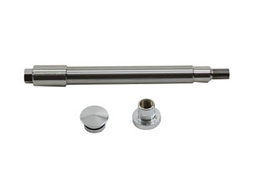 44-0003 - Chrome Flush Mount Front Axle by V-Twin