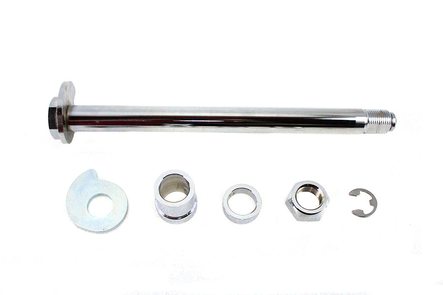44-0241 - Chrome Rear Axle Kit by V-Twin